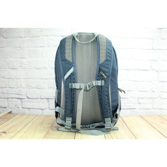 LL Bean Big Kids Comfort Carry Laptop Pack 30L School Backpack Classic Navy - Picture 3 of 10